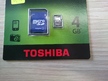 Карта памет Micro SD - TOSHIBA 4GB