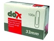 Кламери Dox 33 мм